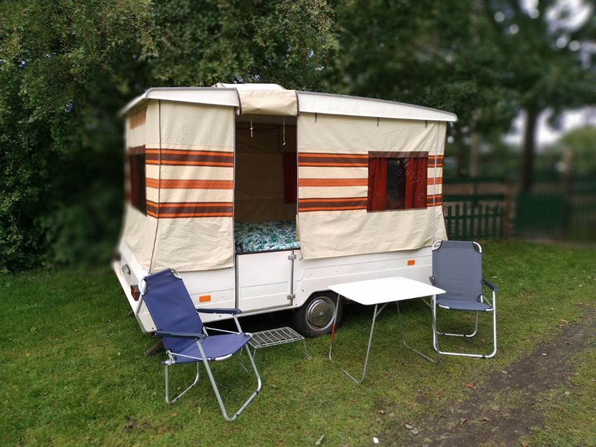 Luxe tent Retro Vouwwagen Tynaarlo